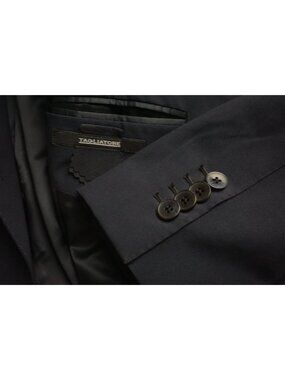 Tagliatore Navy Blue Loro Piana Light Dream Wool Sport Coat Jacket Sz 44R